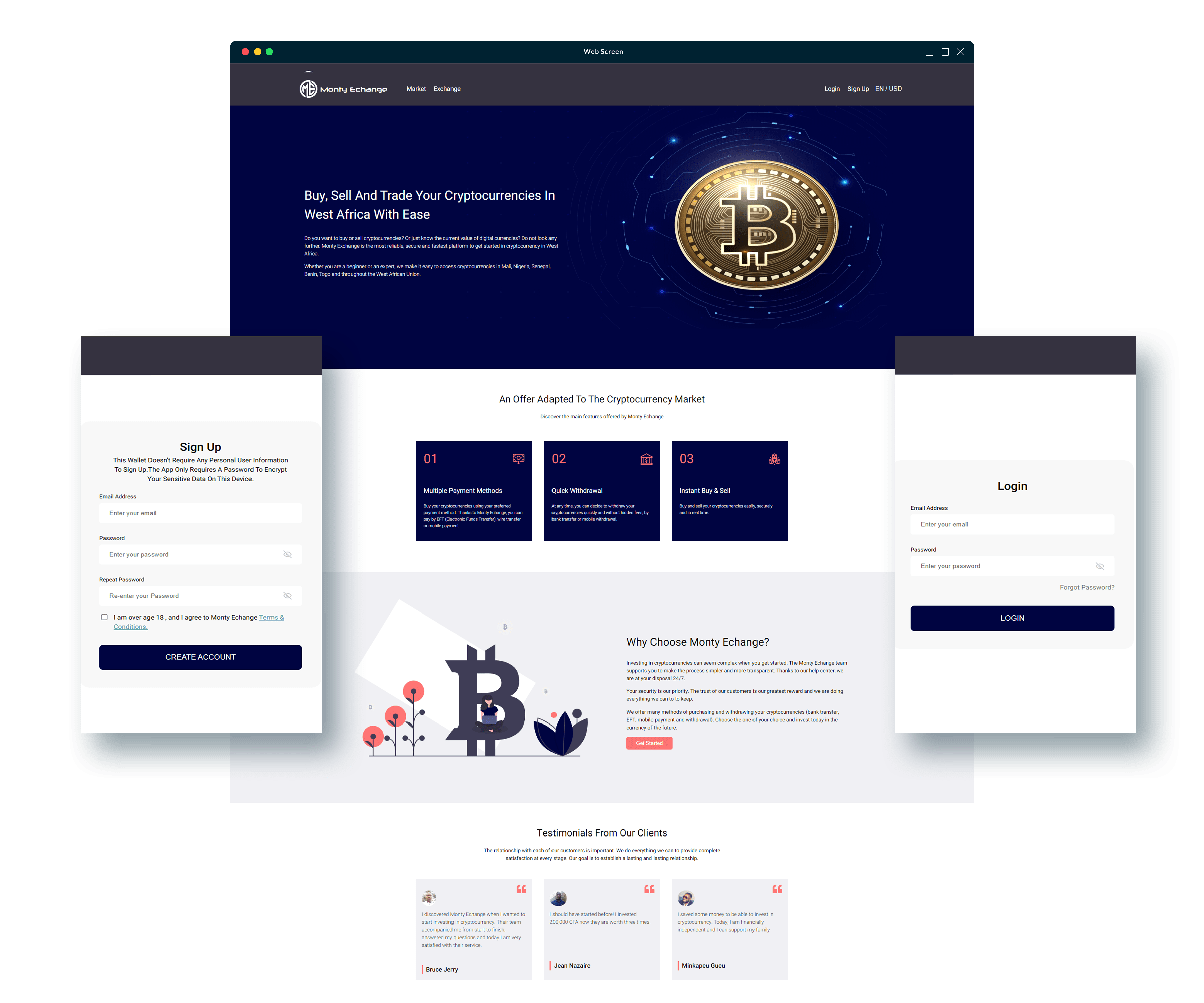 monty exchange